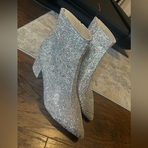 Betsey Johnson Rhinestone boots